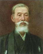 岡田良一郎氏の肖像画