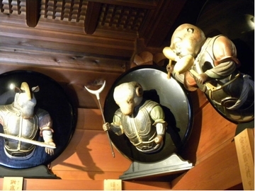 二十五番 播州清水寺にある十二神将の像