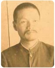 師範学校に入学したころの松本亀次郎の肖像