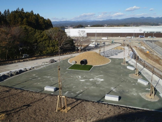 高台から見た公園全景