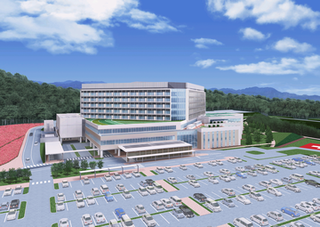 新病院の完成イメージ