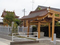新しく建てられた秋葉神社の掛川遥拝所