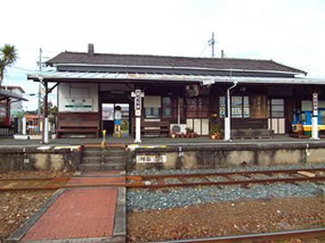 天竜浜名湖鉄道 桜木駅の駅舎の外観