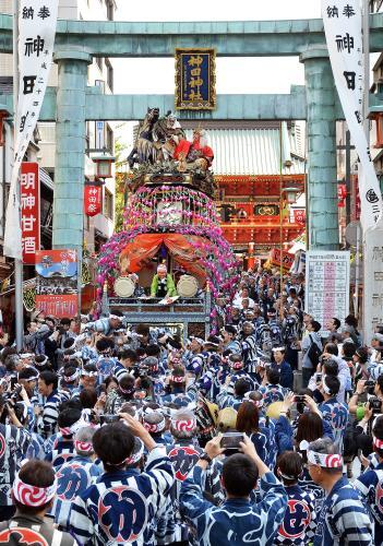 神田明神　遷座400年(平成27年) 記念扇子&手拭い 神田明神 遷座400年(平成27年) 記念扇子&手拭い