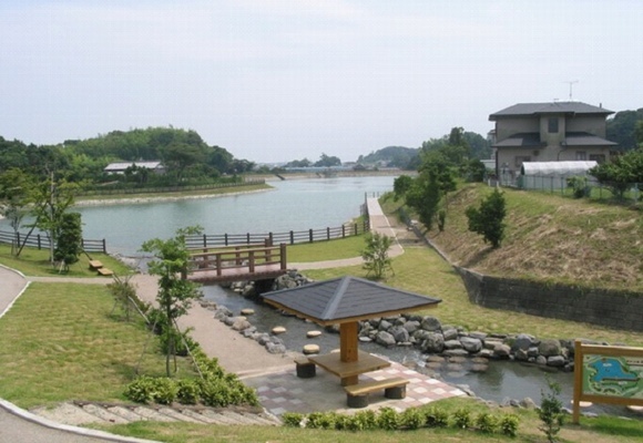 親水公園居沼池の写真