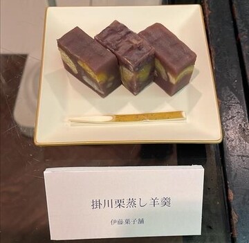 掛川栗蒸し羊羹