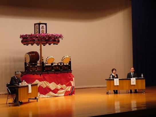 前回のお祭り文化講演会の様子