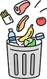 食品ロスイラスト(ソコスト) (PNG 12.3KB)