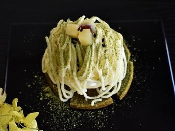 掛川抹茶仕立てのイモンブラン