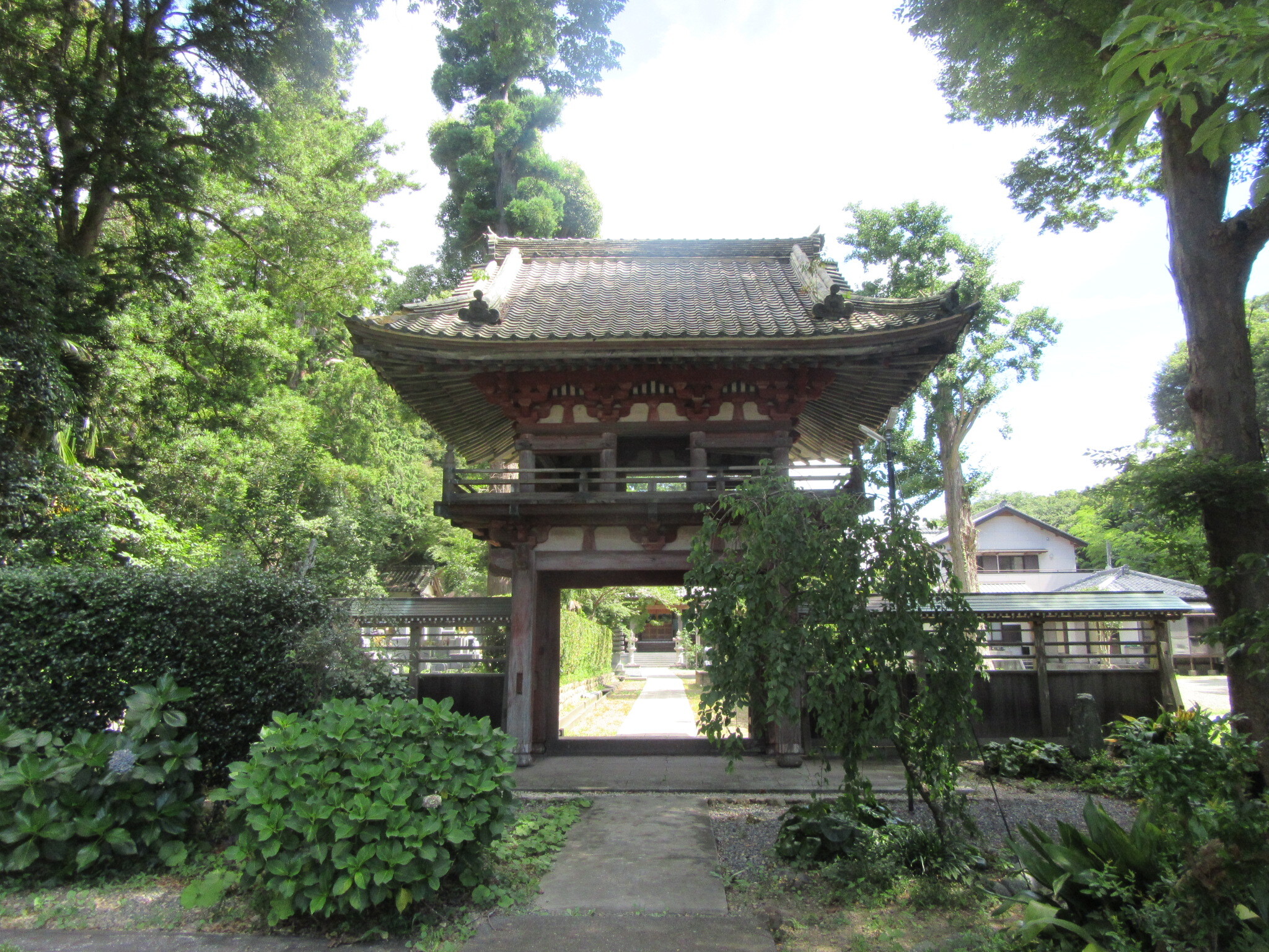 県 窓泉寺山門 (JPG 1.17MB)