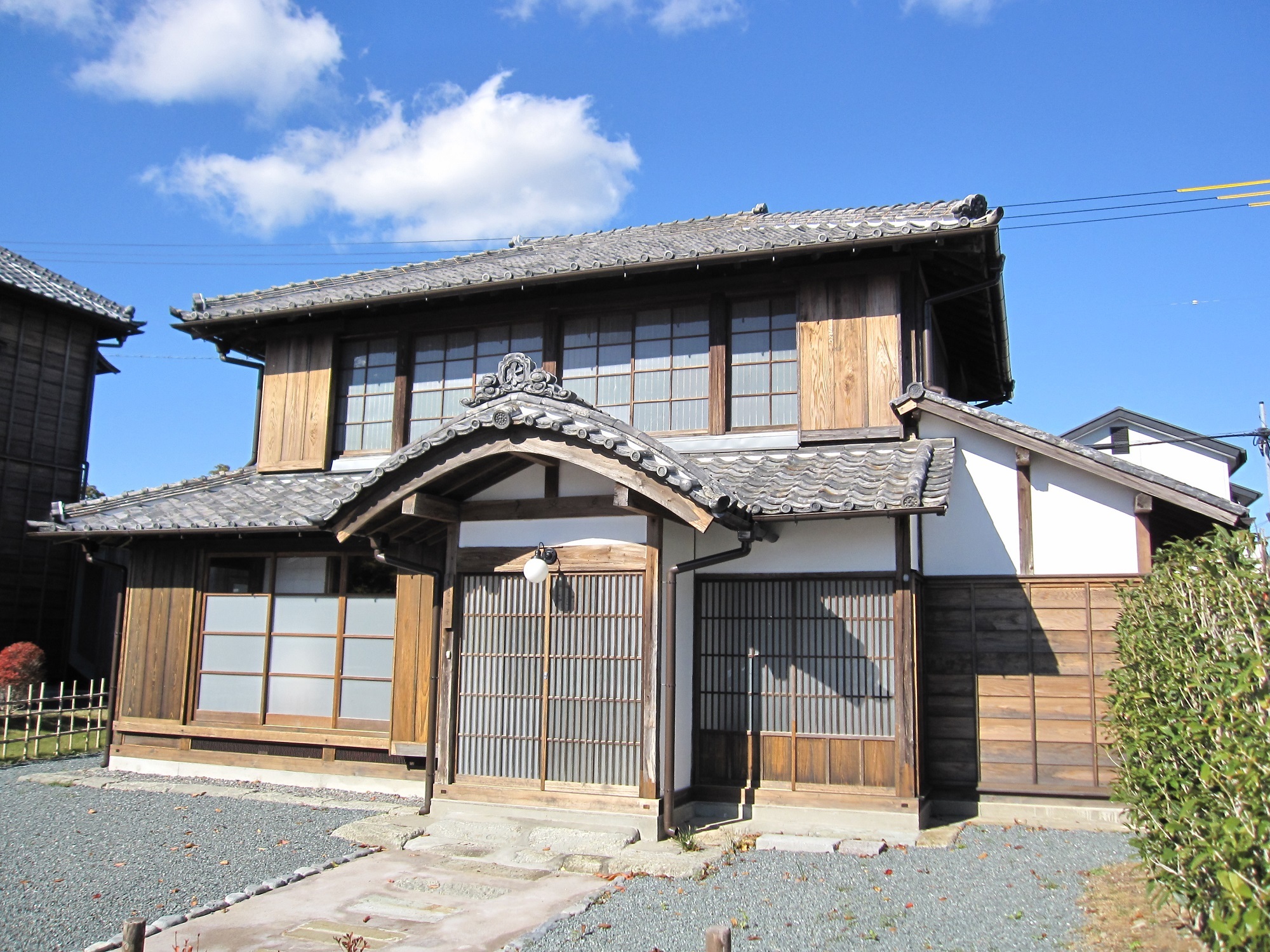県 旧遠江報徳社第三館掛川事務所(大日本報徳社冀北学舎) (JPG 1MB)