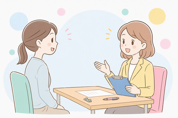 面接会イラスト