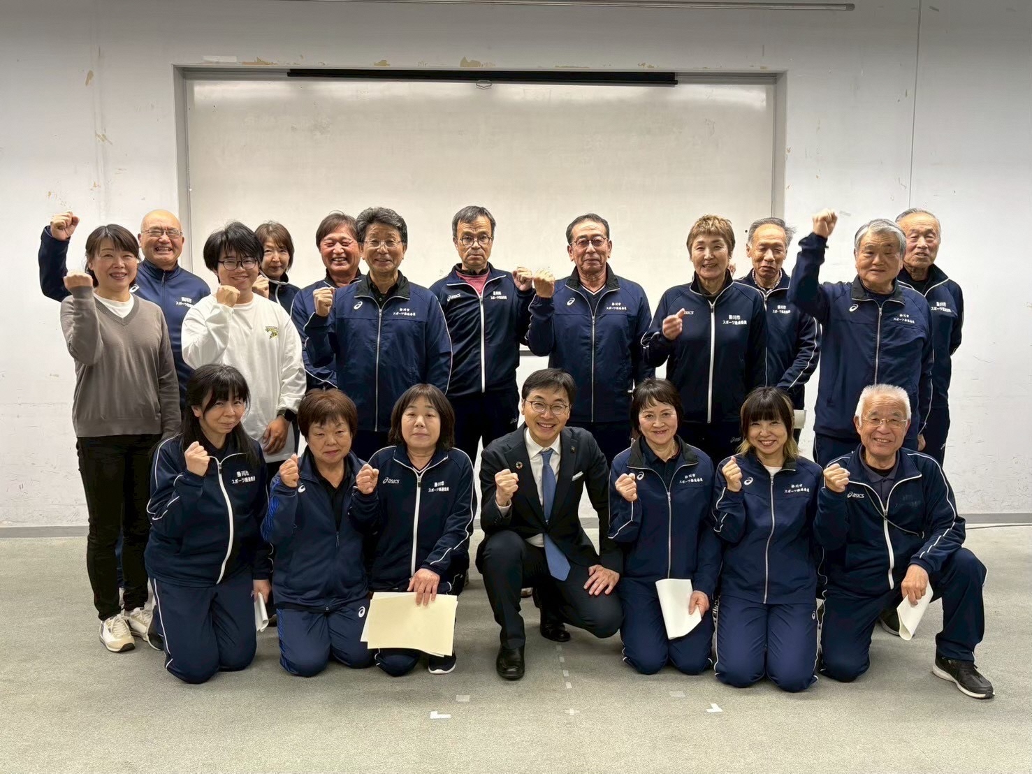 掛川市スポーツ推進委員の集合写真