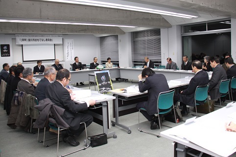 掛川市役所にて、「おもてなし委員会」の様子