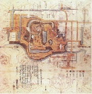 掛川城絵図の画像