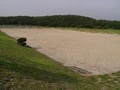 砂浜が広がった公園の写真
