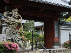 法泉寺のばんりゅうかく山門