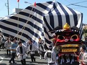 仁藤町の大獅子の舞